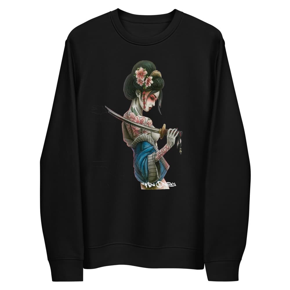 kin1 - Samurai Geisha Sweatshirt