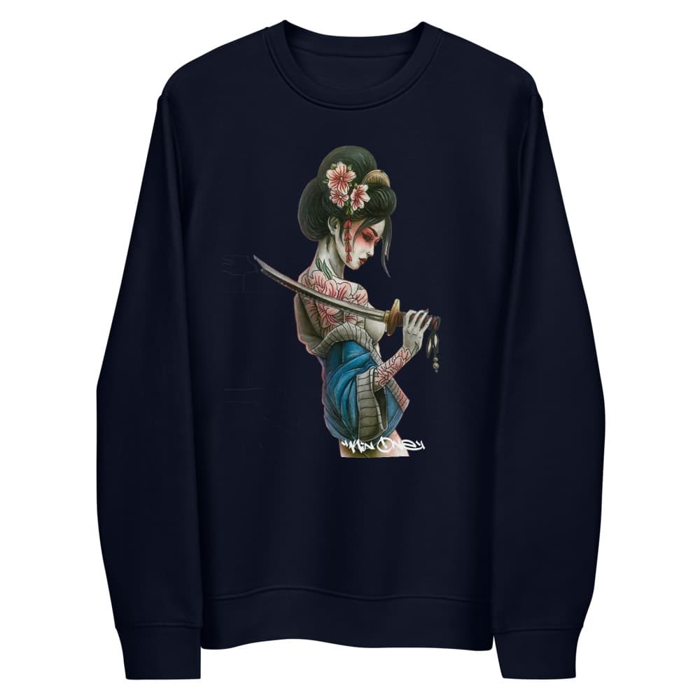 kin1 - Samurai Geisha Sweatshirt