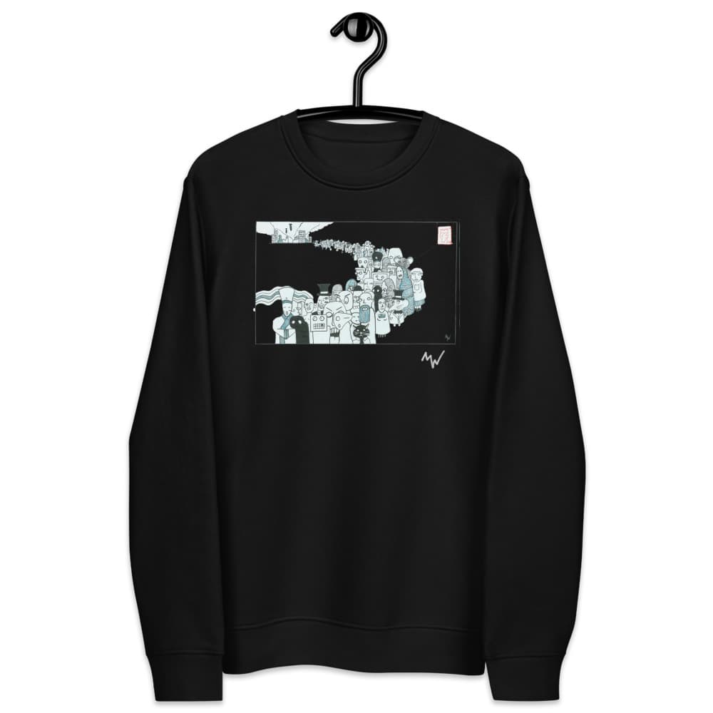 Matthew One Man - Post Card Sweatshirt