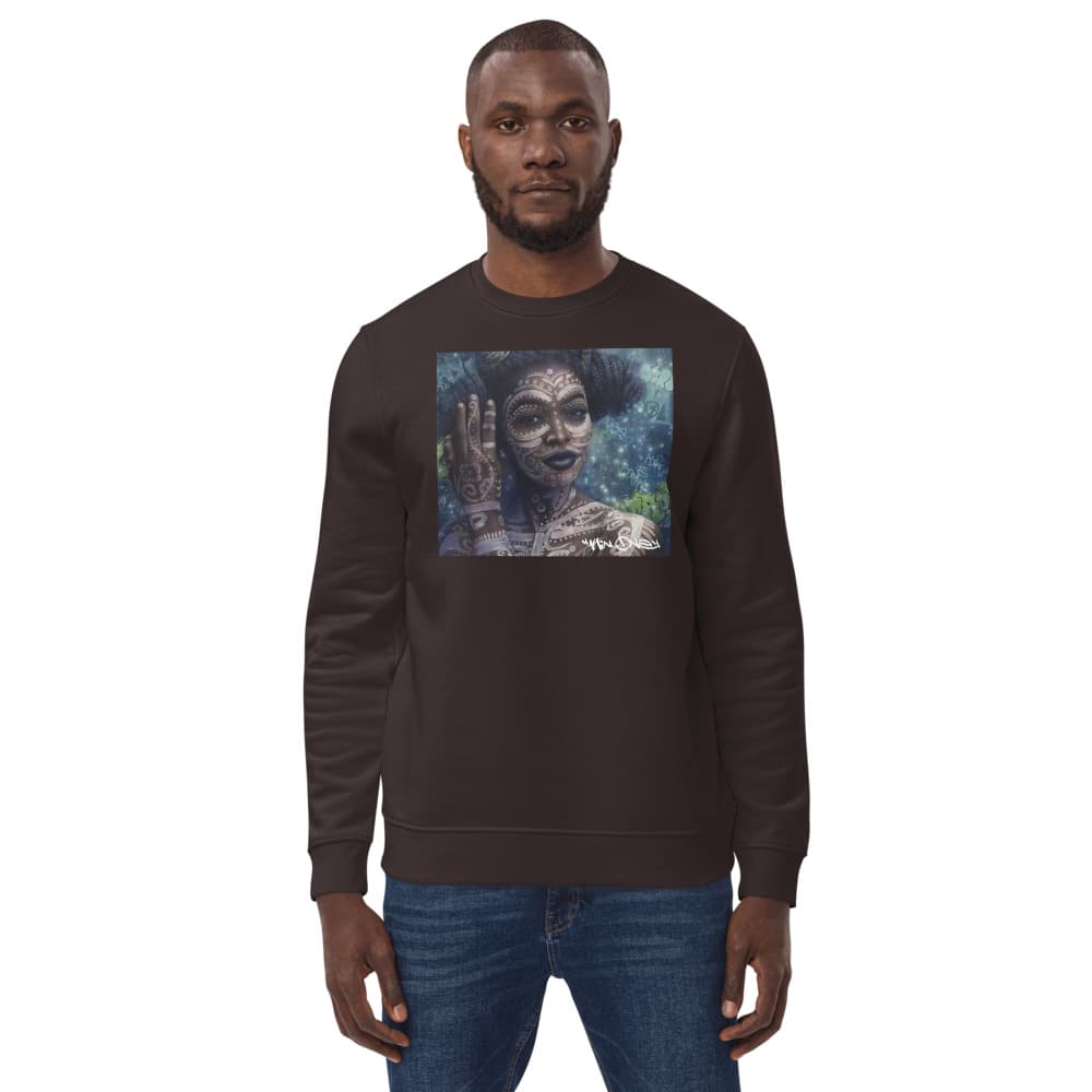 kin1 - Body Paint Lady Sweatshirt
