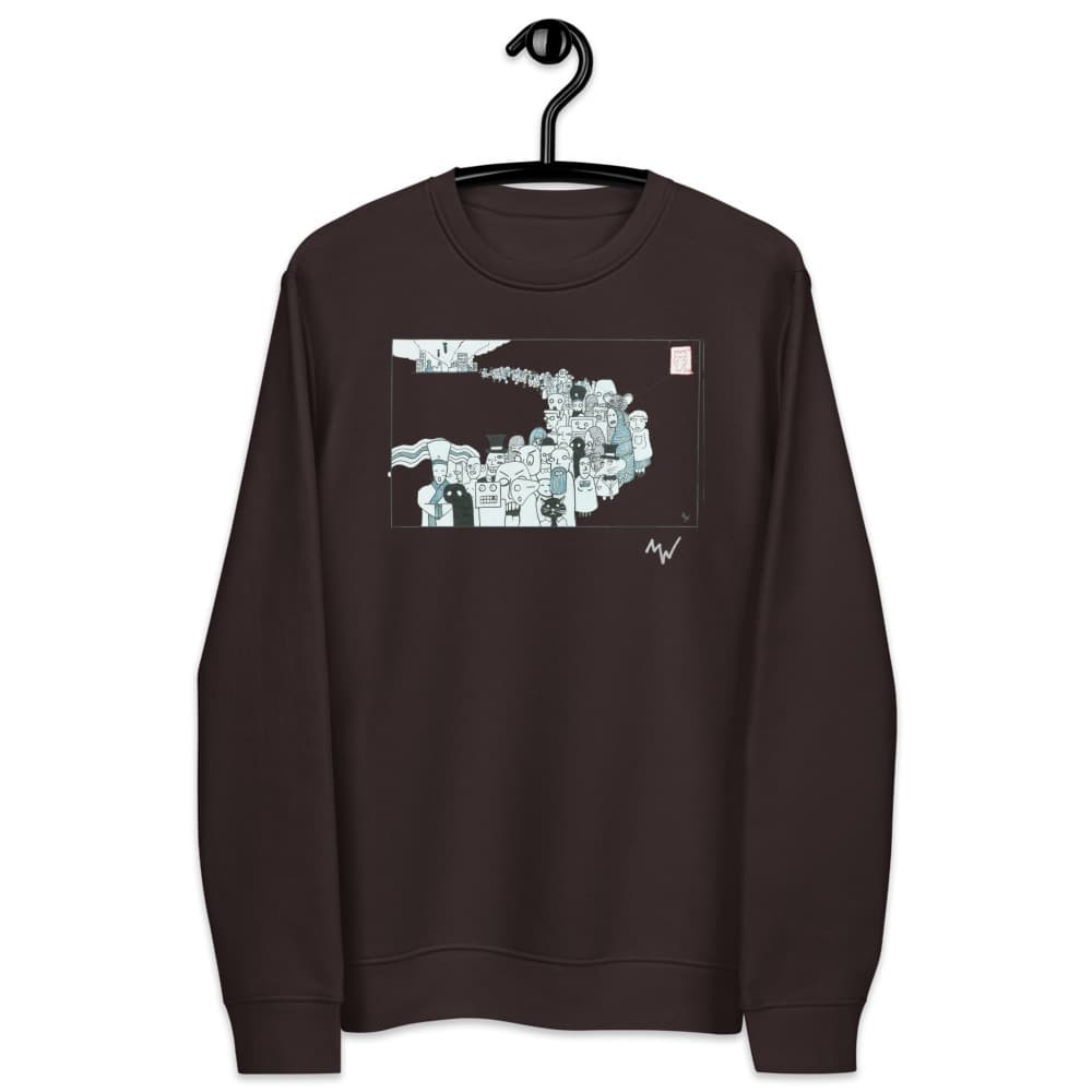 Matthew One Man - Post Card Sweatshirt