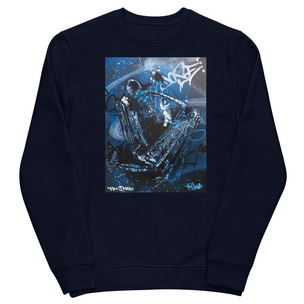 kin1 - Blue Bat Sweatshirt