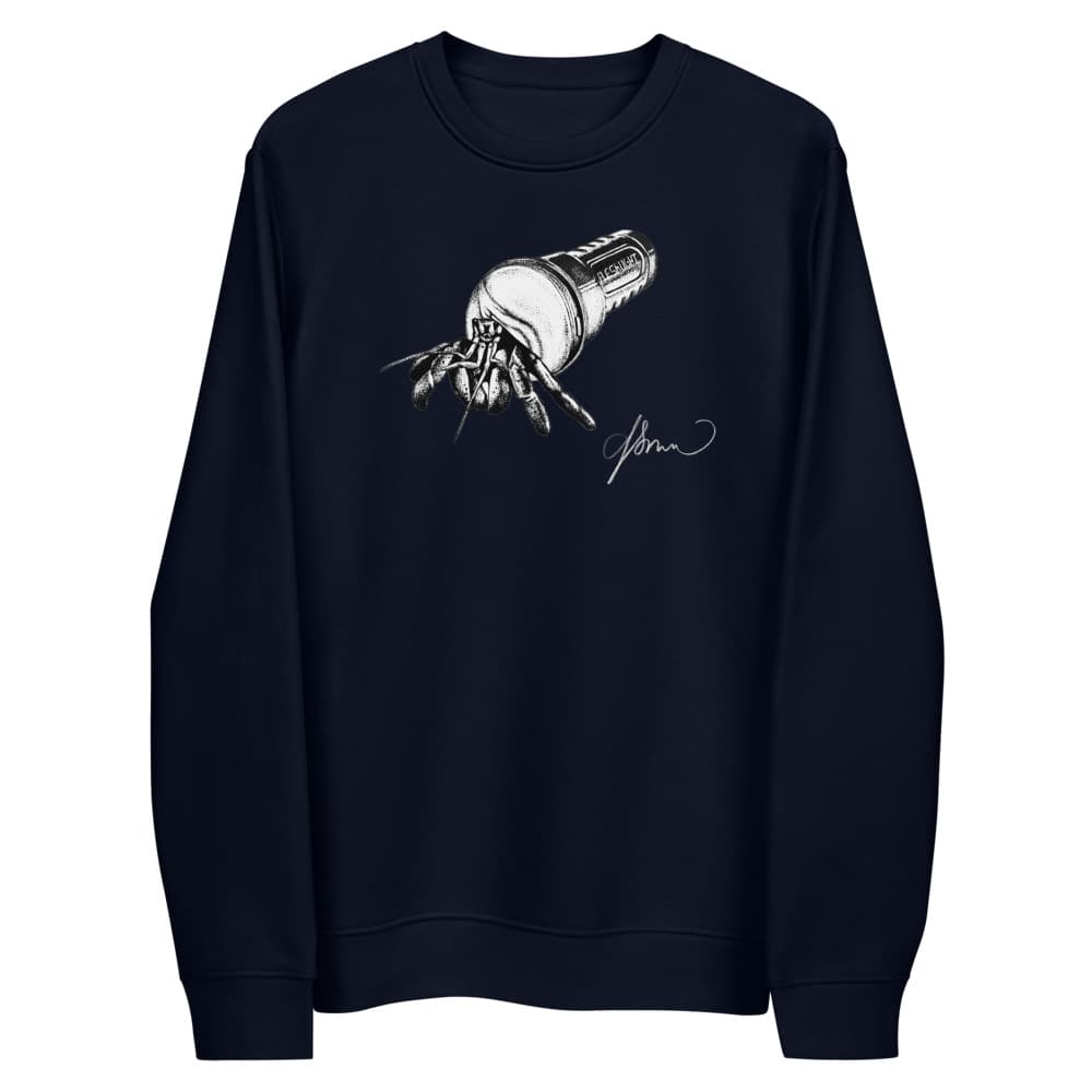 Dean SM Wright - Flesh Light Hermit Crab Sweatshirt