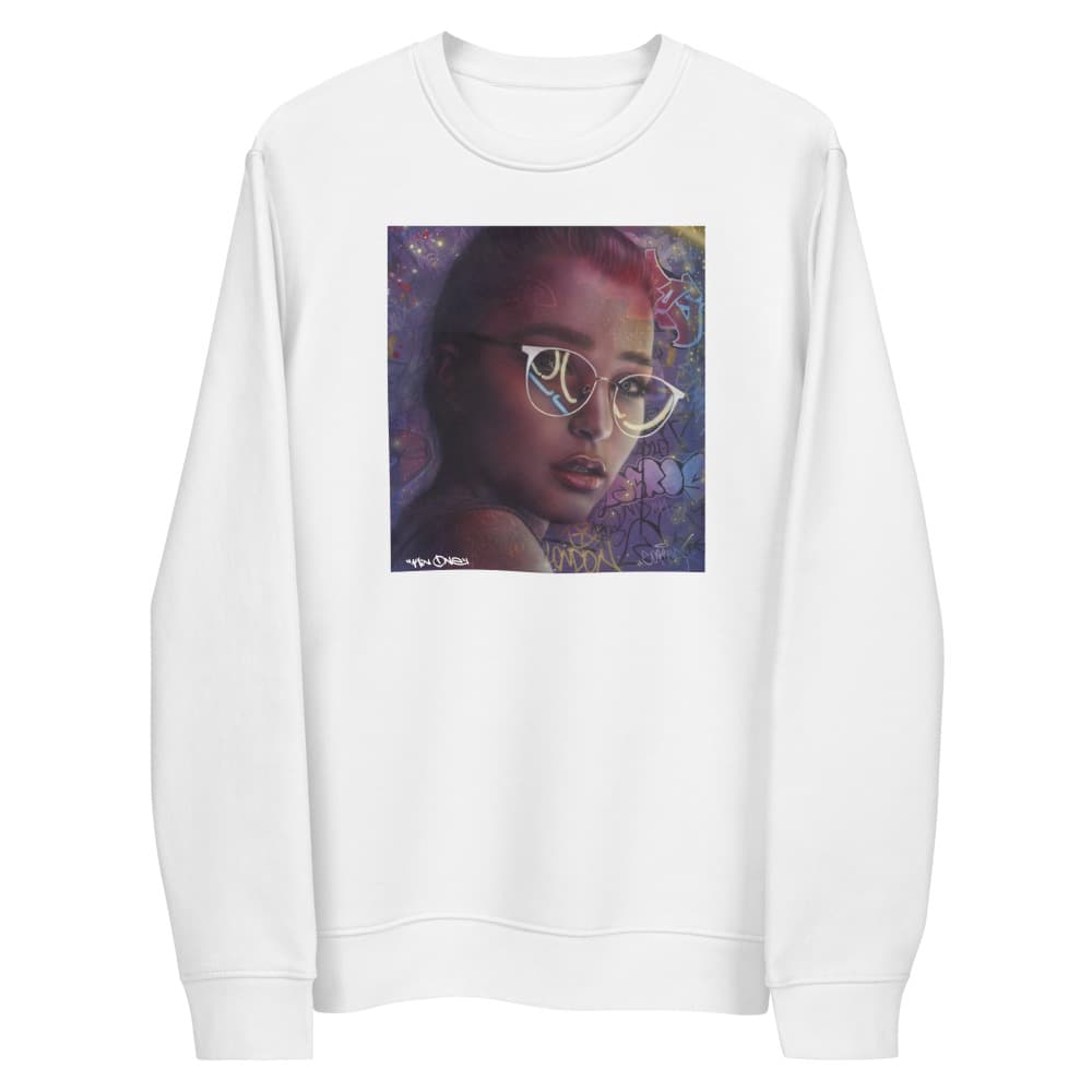 kin1 - Girl with Glasses Sweatshirt