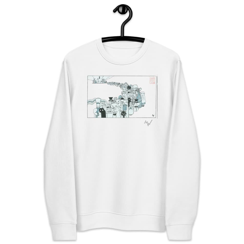 Matthew One Man - Post Card Sweatshirt