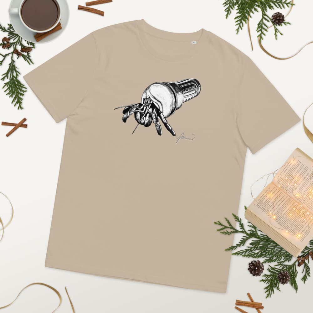Dean SM Wright - Flesh Light Hermit Crab T-Shirt