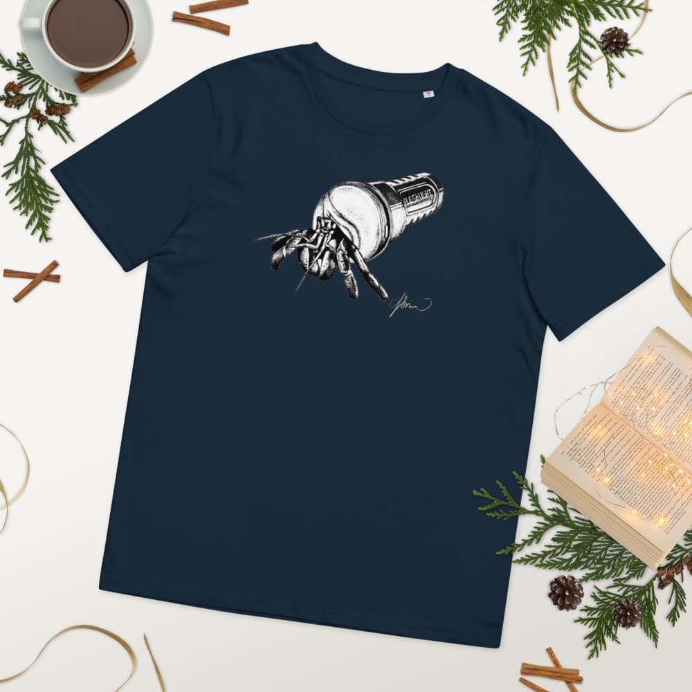 Dean SM Wright - Flesh Light Hermit Crab T-Shirt