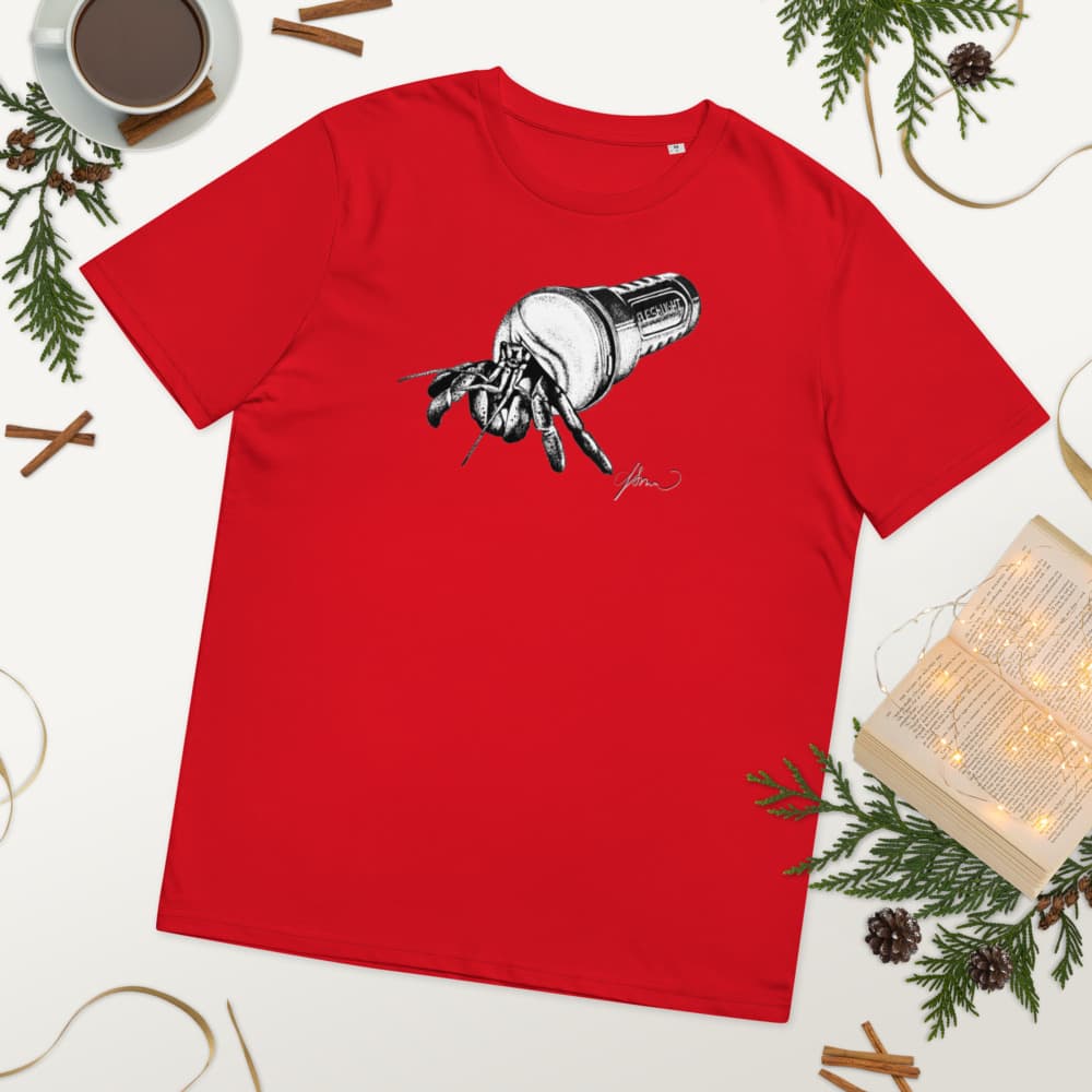 Dean SM Wright - Flesh Light Hermit Crab T-Shirt