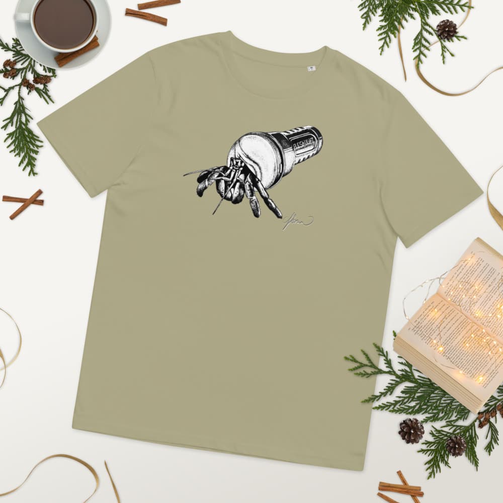 Dean SM Wright - Flesh Light Hermit Crab T-Shirt