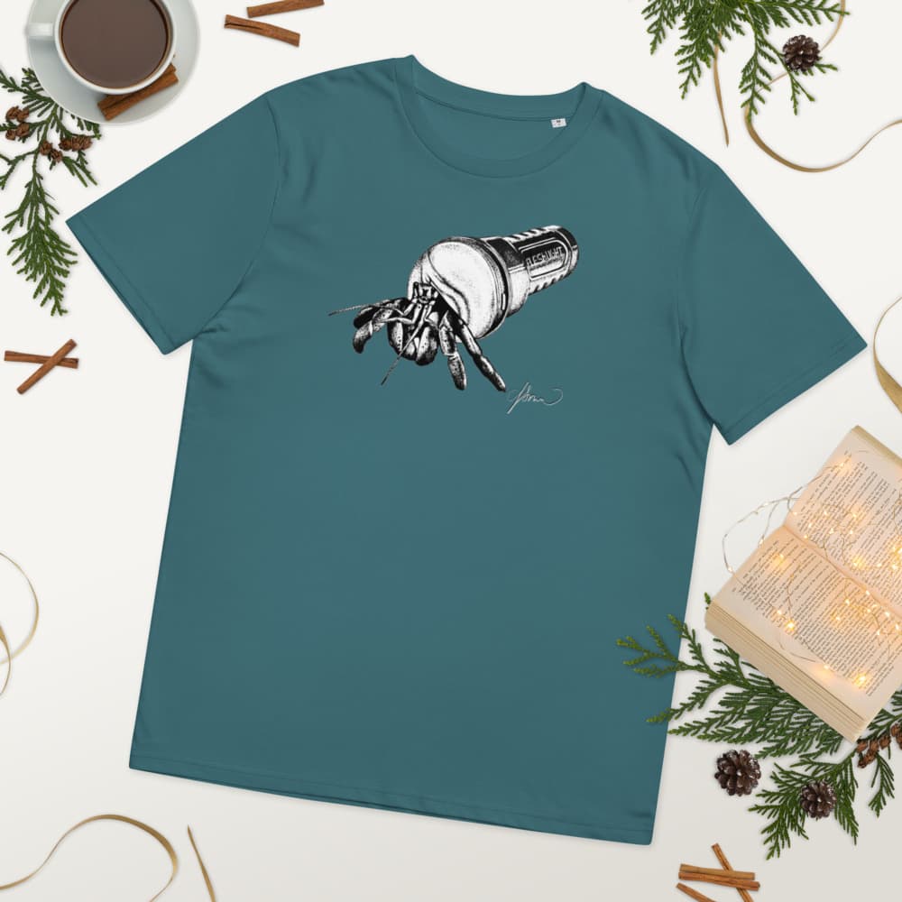 Dean SM Wright - Flesh Light Hermit Crab T-Shirt