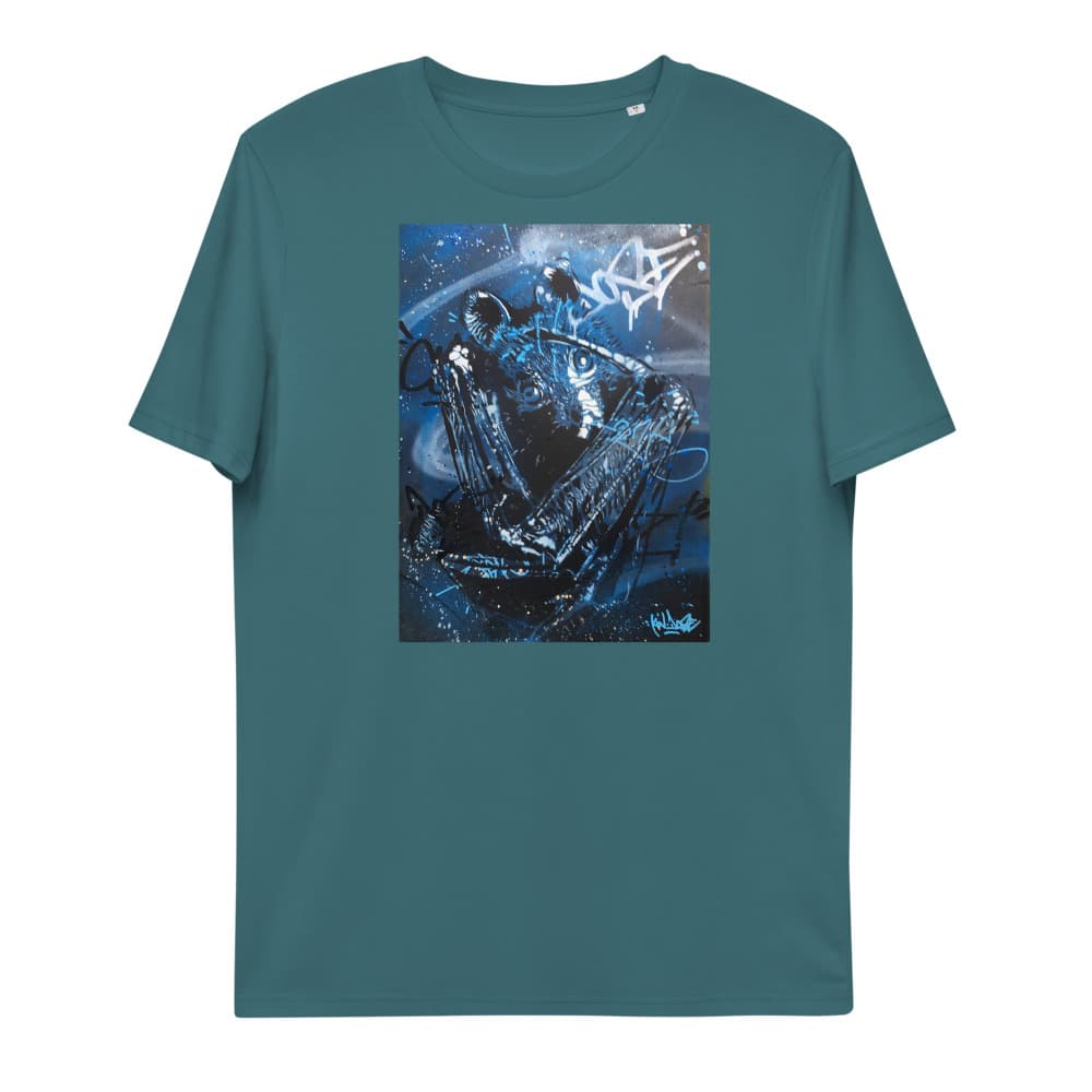 kin1 - Blue Bat T-Shirt