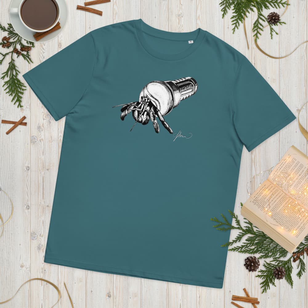 Dean SM Wright - Flesh Light Hermit Crab T-Shirt