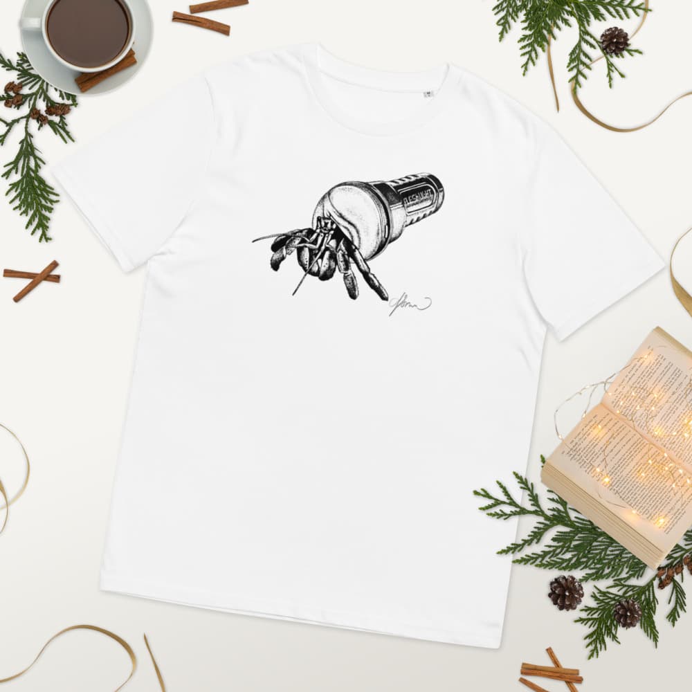 Dean SM Wright - Flesh Light Hermit Crab T-Shirt